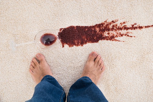 How to Handle Wine Stains on Upholstery